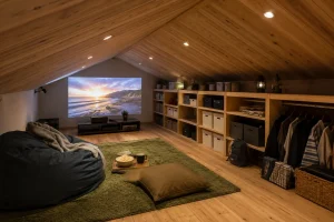 屋根裏収納のイメージ